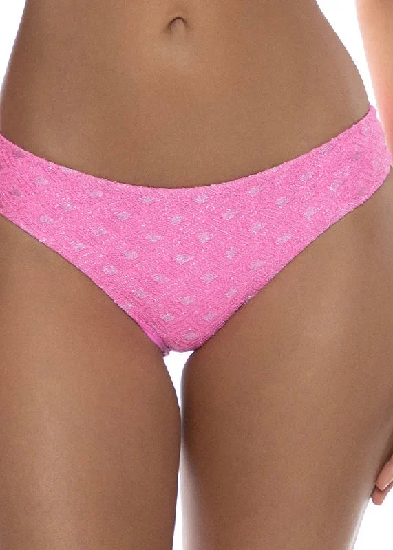 Brilla Seamless Full Ruched Back Bottom Pink