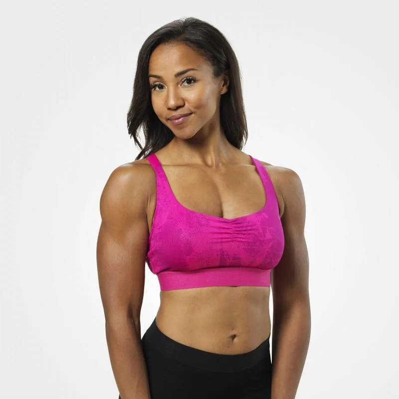 Better Bodies Fitness Short Top - Pink Print