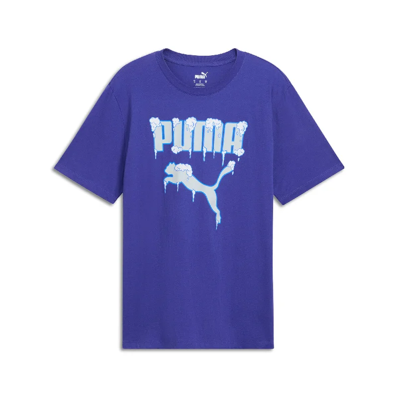 PUMA Men's Graphics Frozen Cat Tee