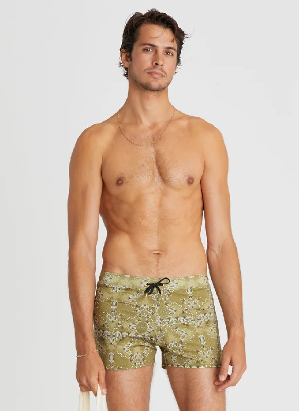 Driftwood Lycra Swim Shorts