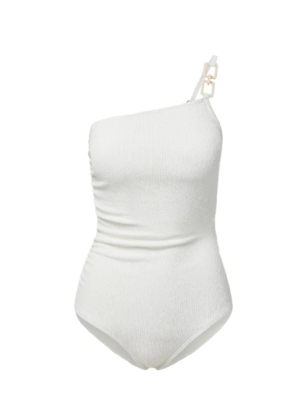 Kara Trim One Piece Ivory Texture