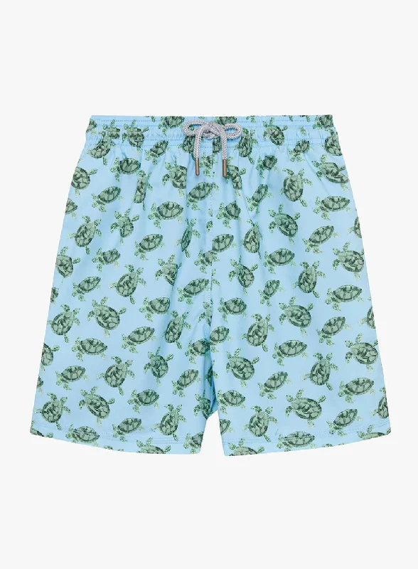 Mens Daddy & Me Swimshorts in Turtle