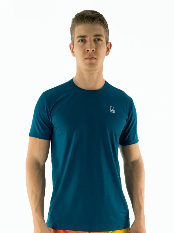 Men's Dri-FIT Shortsleeve Top- Dark Blue