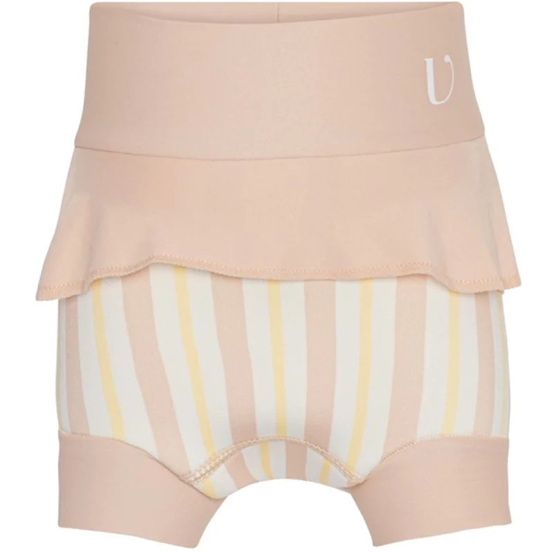 Vanilla COPENHAGEN Neopren Nappy Swim Pants UV50+ Misty Rose/Banana Cream