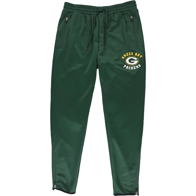 STARTER Mens Green Bay Packers Athletic Jogger Pants, Green, Large