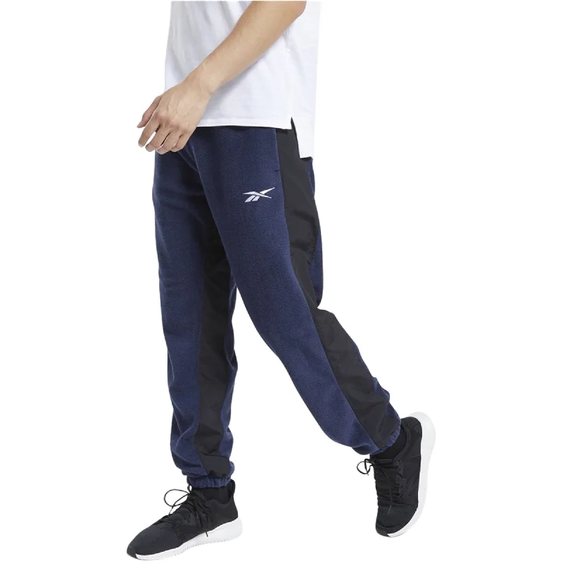 Reebok Mens Wor Fleece Athletic Jogger Pants