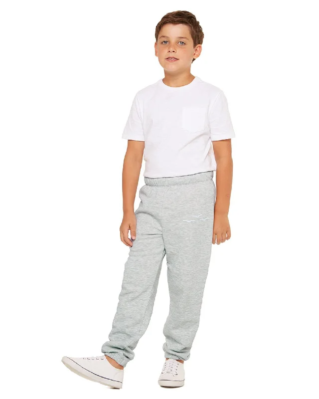 Lazypants Niki Fleece Sweatpants - Girls/Boys - Classic Grey