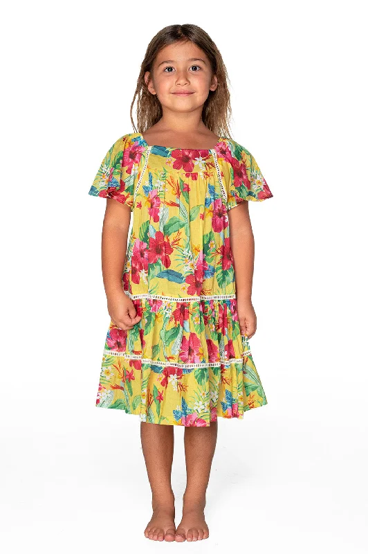 Tropicana Short Sleeve Dress (Lei)