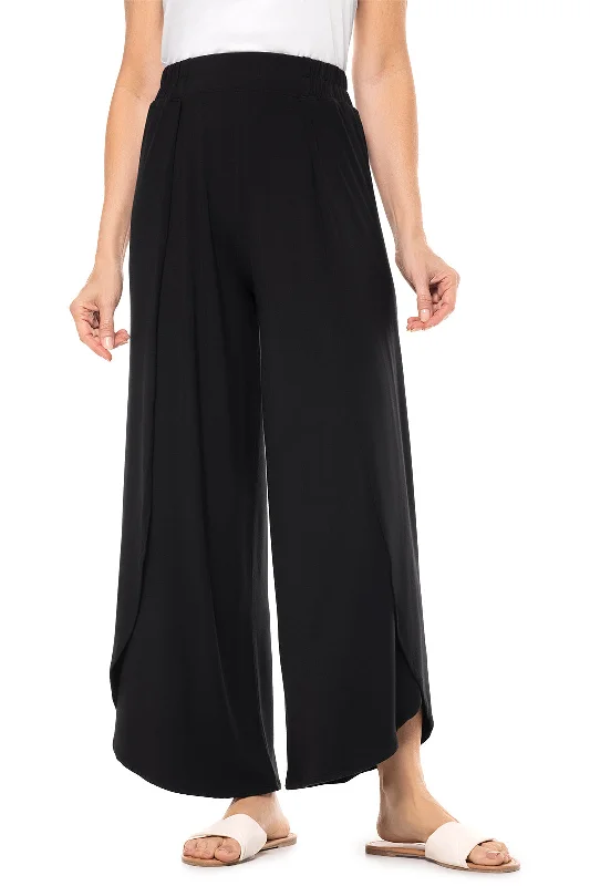 Women's Lynsu Wide Leg Pants | Black