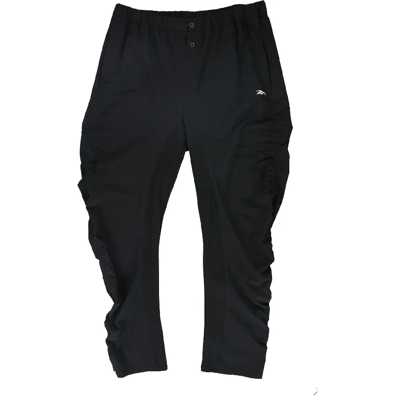 Reebok Mens Slim-Fit Training Athletic Track Pants