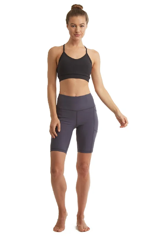 Women's Side Phone Pockets Cycle Shorts