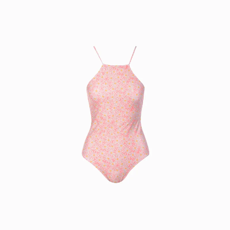 Halterneck One Piece | Daisies