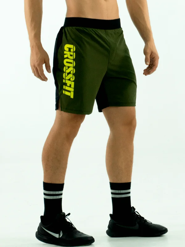 Men's CrossFit  Short- Green Army