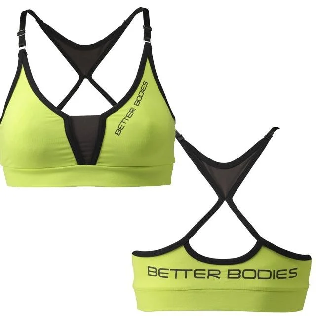 Better Bodies Shaped Short Top - Lime