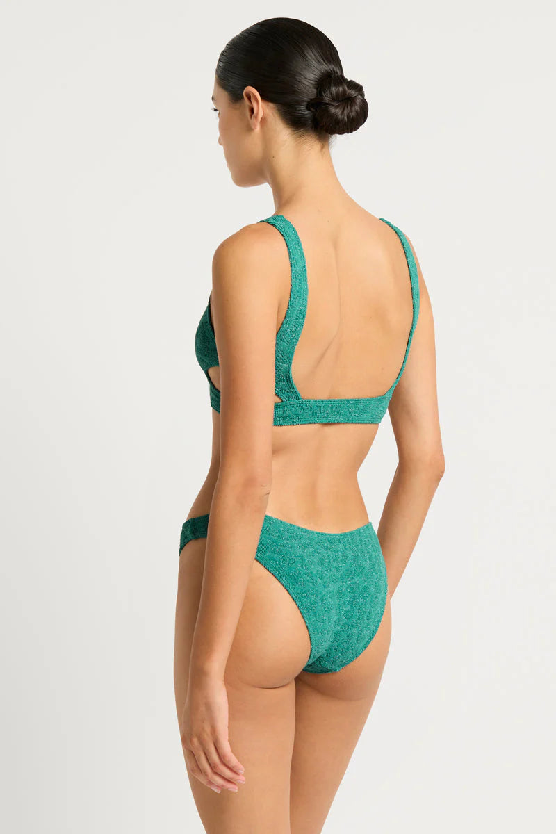 Sign Brief Teal Lurex