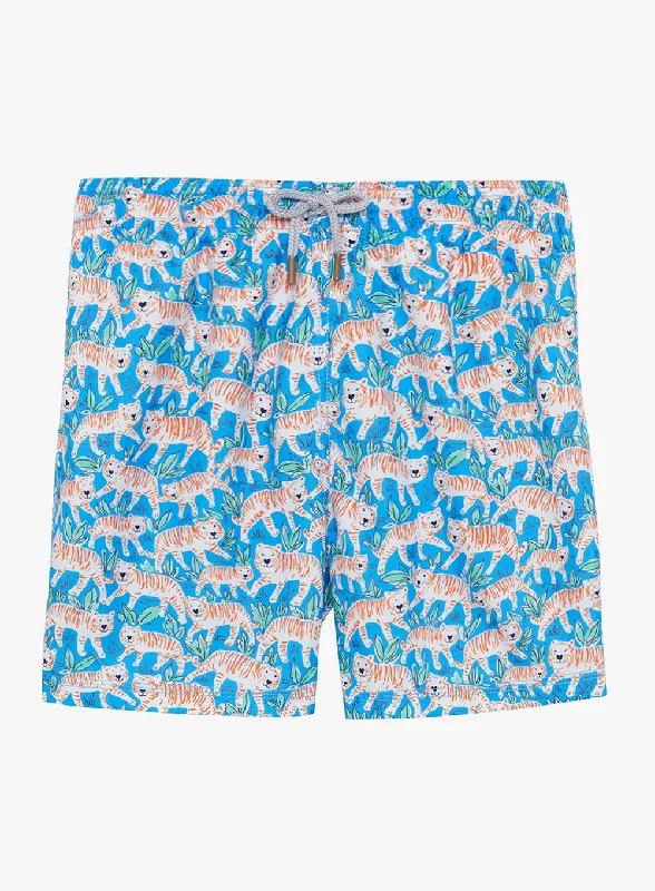 Mens Daddy & Me Swimshorts in Tiger