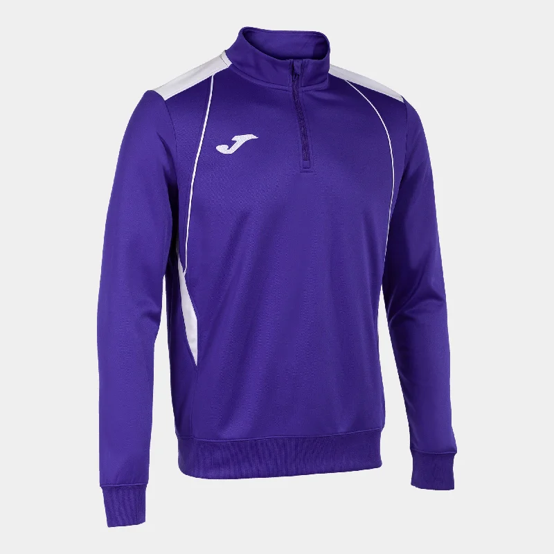 Joma Championship VII 1/2 Zip Sweatshirt (Violet/White)