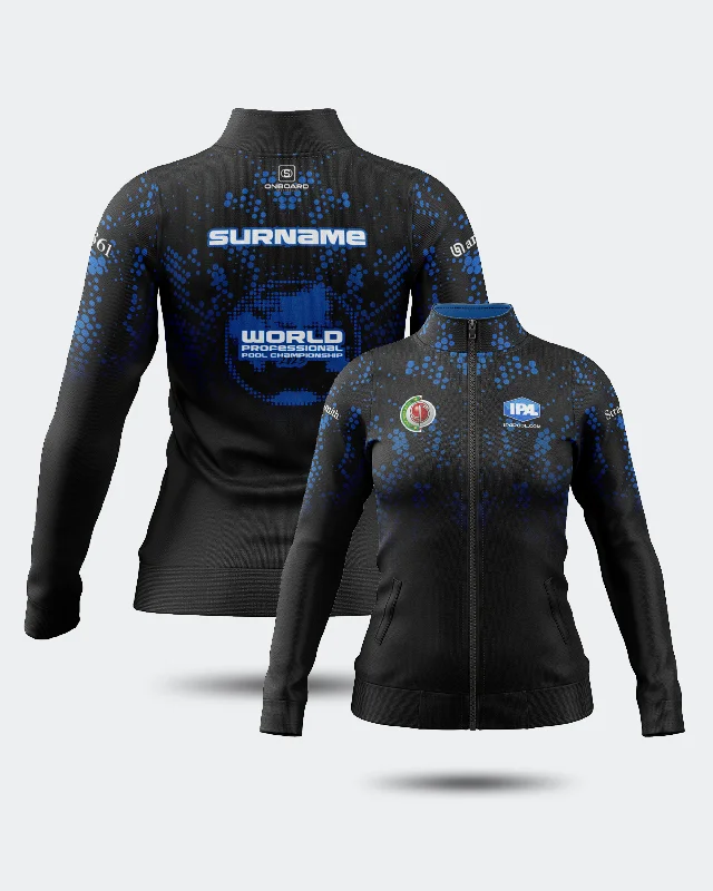 2025 IPA Women's World Championship Training Jacket Black/Dark Blue