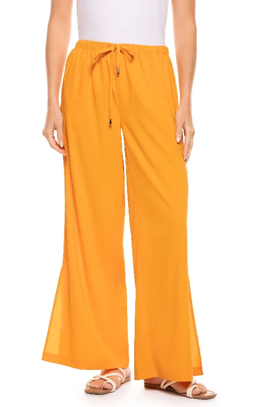 Women's Petra Wide Leg Pants | Apricot Crush