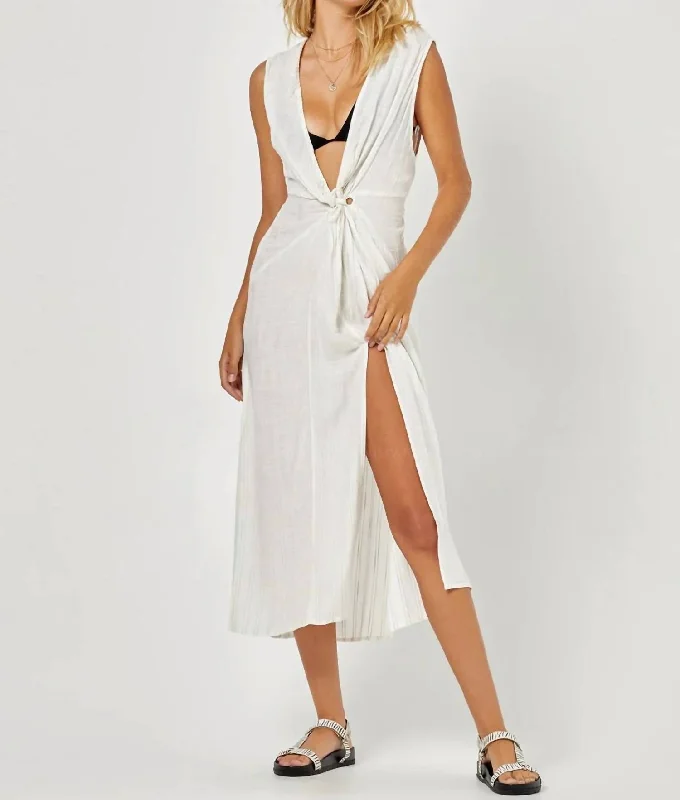 Down The Line Cover Up In Cream