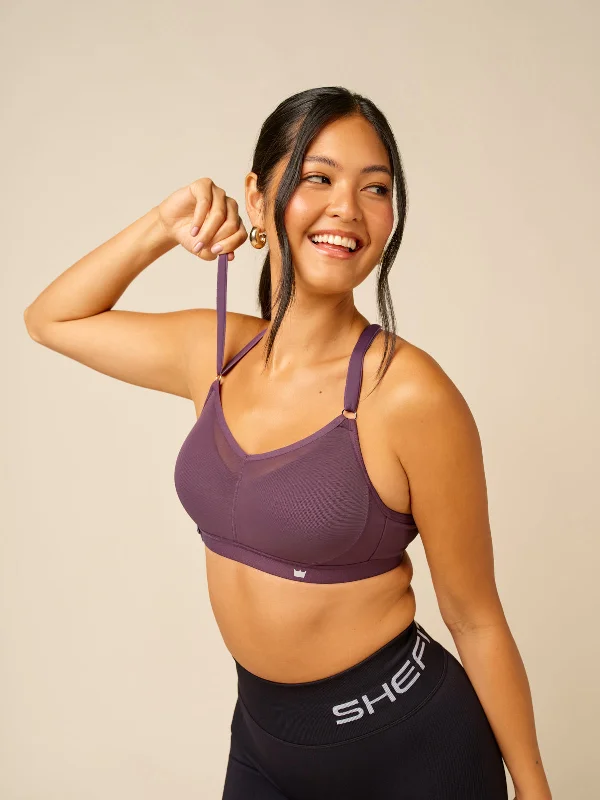 Full Coverage Bra - Dark Raisin