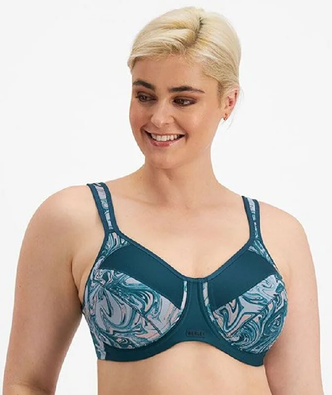 Berlei Full Support Sport Underwire Bra - Liquid Motion/Trekker