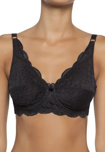 CAPRICE INTIMATES 75215BLK LILY FULL CUP BRA