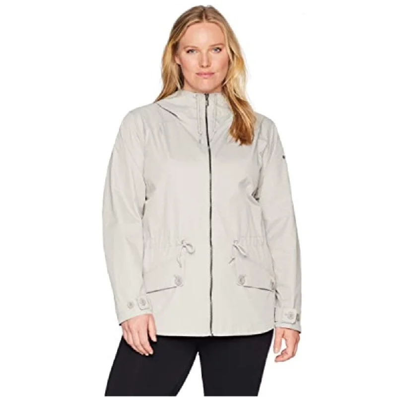 Columbia Women's Plus Regretless Jacket Flint Grey Size Extra Large - Gray - X-Large