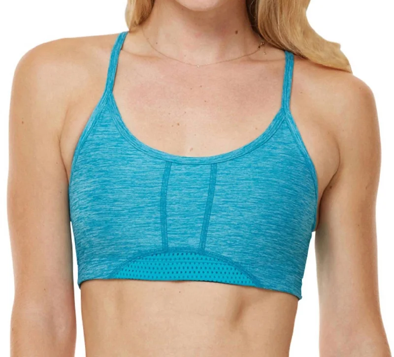 Exceed Low Impact Sports Bra In Tile Blue