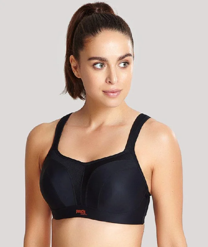 Panache Sport Power Underwired Sports Bra - Black