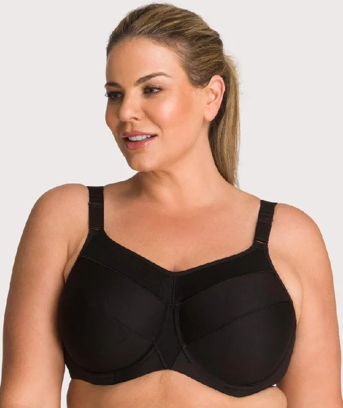 Triumph Triaction Ultra Underwired Sports Bra - Black